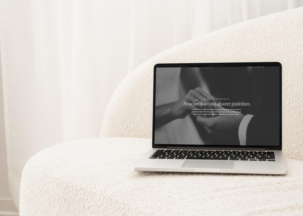 Anabel Associate & Second Shooter Guidelines