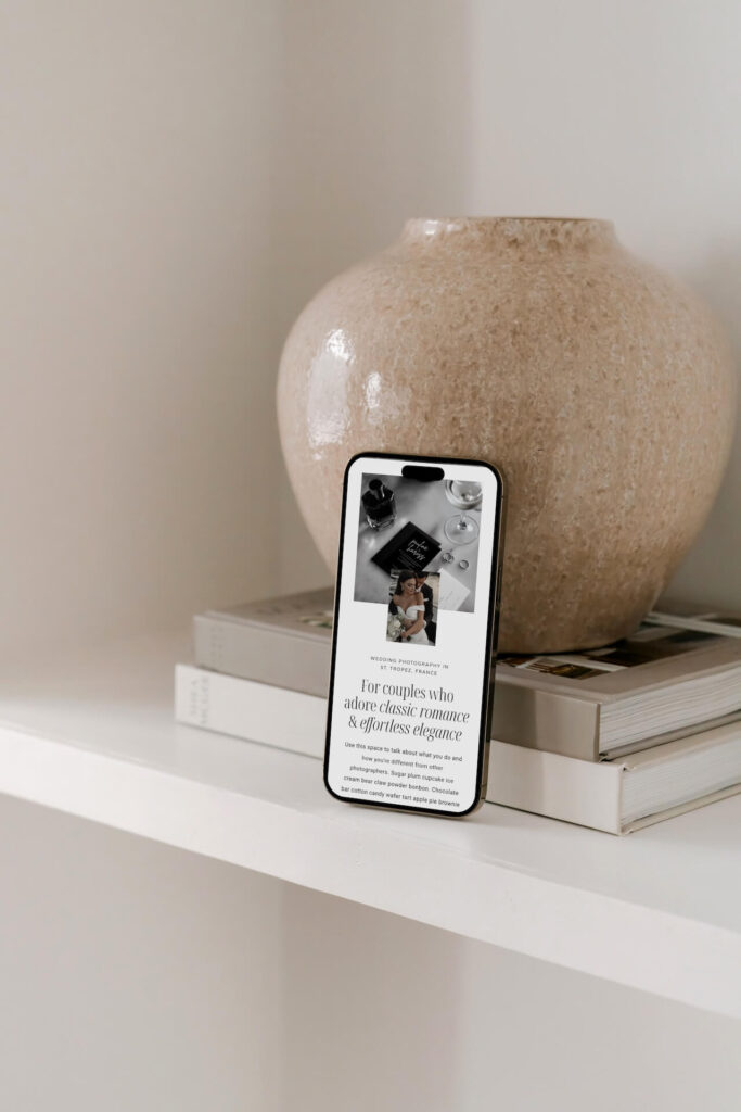 Anabel Showit Website Template