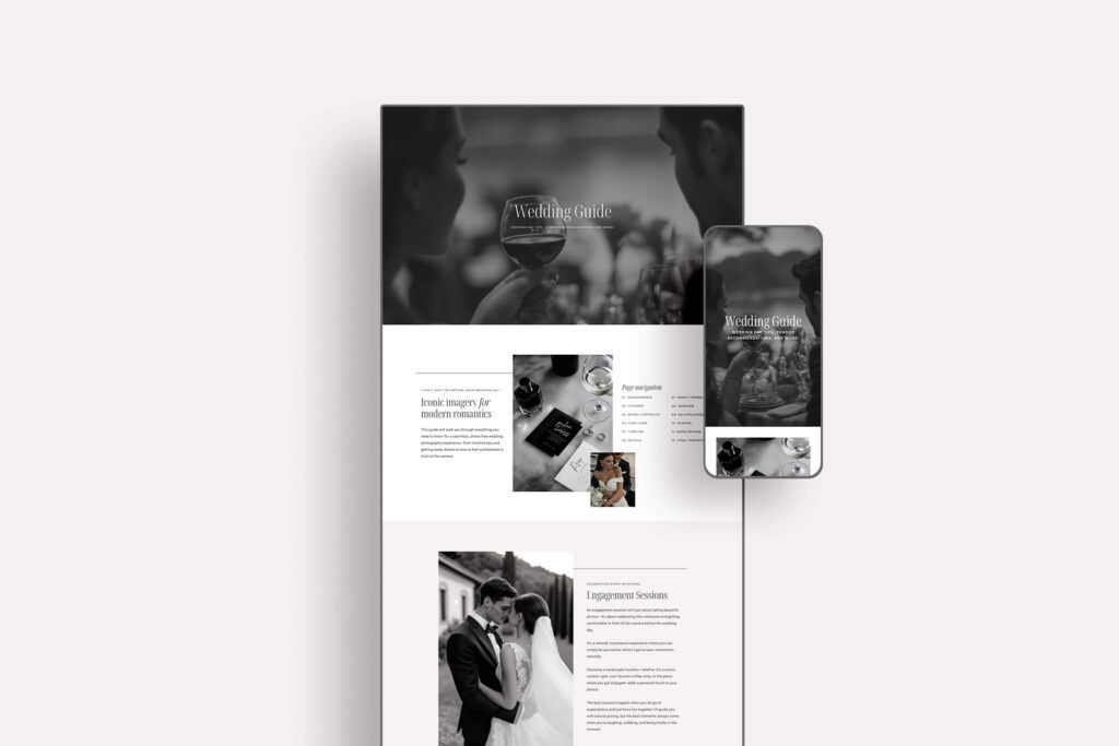 Anabel Client Experience Wedding Guide