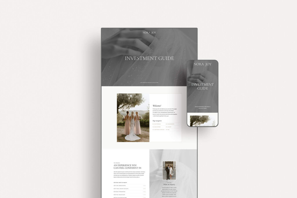 Nora Investment & Pricing Guide