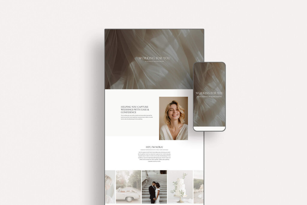 Nora Associate & Second Shooter Services Page