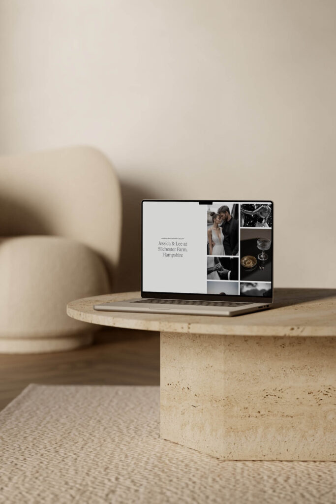 Showit Split Scroll Photography Gallery