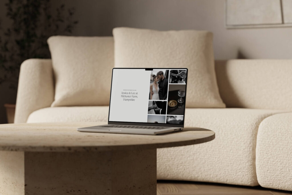 Showit Split Scroll Photography Portfolio Gallery